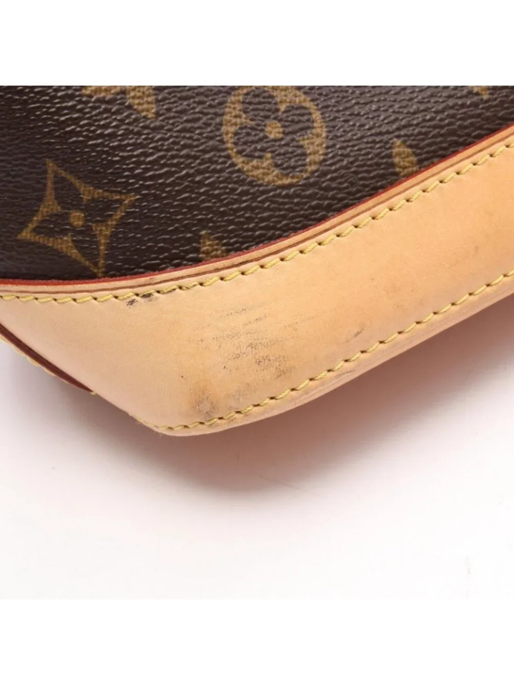 Louis Vuitton Handbag Rock It Coatingcanvas Leather
